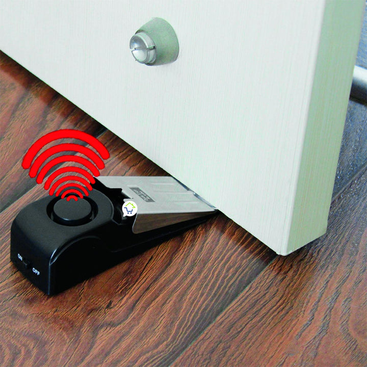 Tope De Puerta Con Alarma De Seguridad Cuña Sirena Seguridad