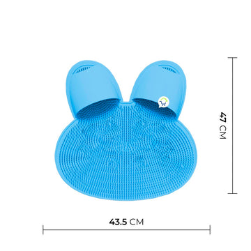 Tapete Para La Ducha Baño Masaje Silicona Para Pies Antideslizante CENC-023