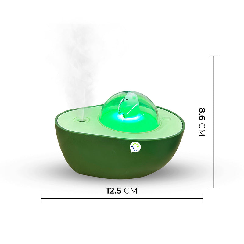 Humidificador De Aguacate Difusor De  Aromas y Luces RGB PVT-SQ001