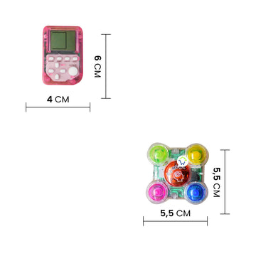 Mini Consola +Juego de Memoria Portable Llavero  8S5B