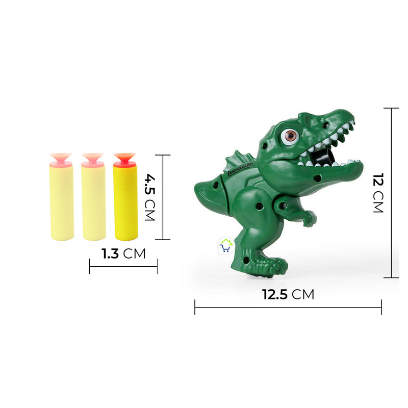Lanza Dardos Dinosaurio Juguete 3 Dardos Rex 820-3C