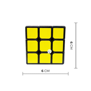 Set x6 Cubo Rubik Clásico 3x3 Rompecabezas Mágico QY1026