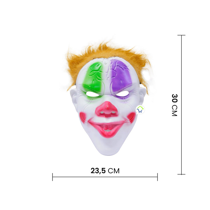 Máscara Halloween Payaso Asesino Disfraz MSHW02