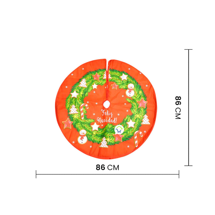 Pie De Árbol Falda Navideño Decoración Tapete YG-946