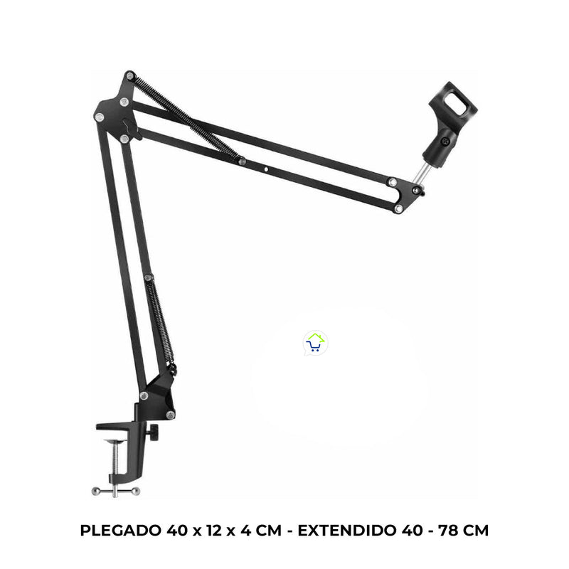 Micrófono Condensador Profesional Brazo Ajustable BM800