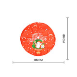 Pie De Árbol Falda Navideño Decoración Tapete YG-946