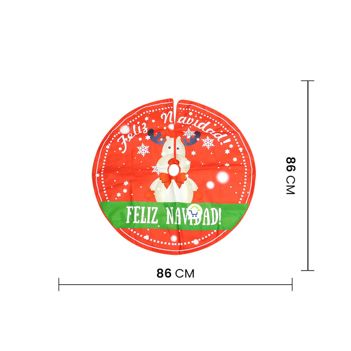 Pie De Árbol Falda Navideño Decoración Tapete YG-946