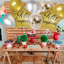 Globos Metalizado Estrellas Feliz Cumpleaños Fiesta OE265