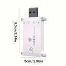 Extensor de Wi-Fi, Potenciador de Señal Wi-Fi, 1200Mbps, Banda Doble 2.4GHz y 5GHz, Fuerte Penetración de Wi-Fi, Conexión de Dispositivo con un Clic, Configuración Táctil, Cobertura Completa para tu Rango de Internet en Casa, Amplificador WiFi
