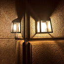 2 o 4 luces solares LED para pared elegantes, modo de iluminación, lámpara exterior para villa, jardín o patio, luz nocturna ahorradora de energía