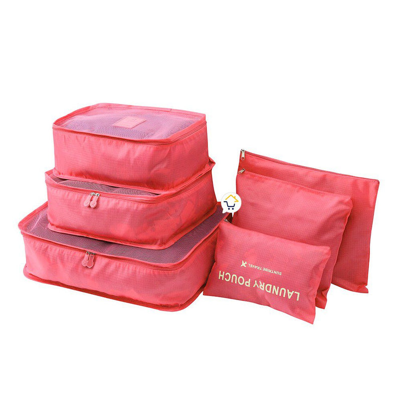 Organizador De Maleta Viajero Bolsos x6 Equipaje GM1911-211