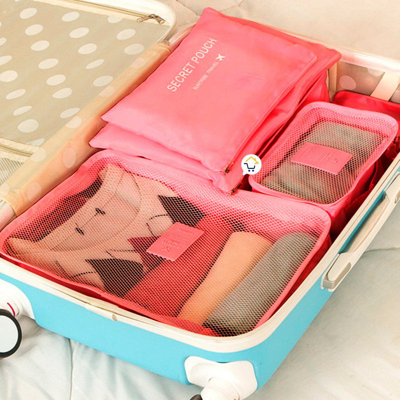 Organizador De Maleta Viajero Bolsos x6 Equipaje GM1911-211