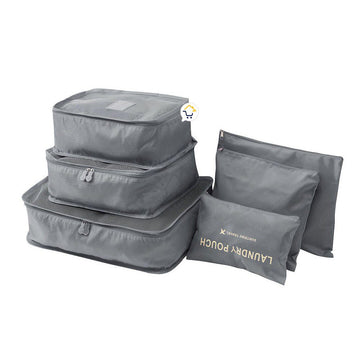 Organizador De Maleta Viajero Bolsos x6 Equipaje GM1911-211
