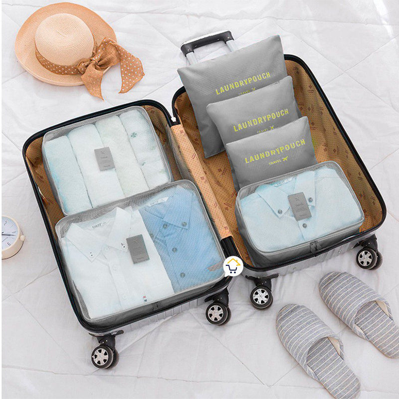 Organizador De Maleta Viajero Bolsos x6 Equipaje GM1911-211