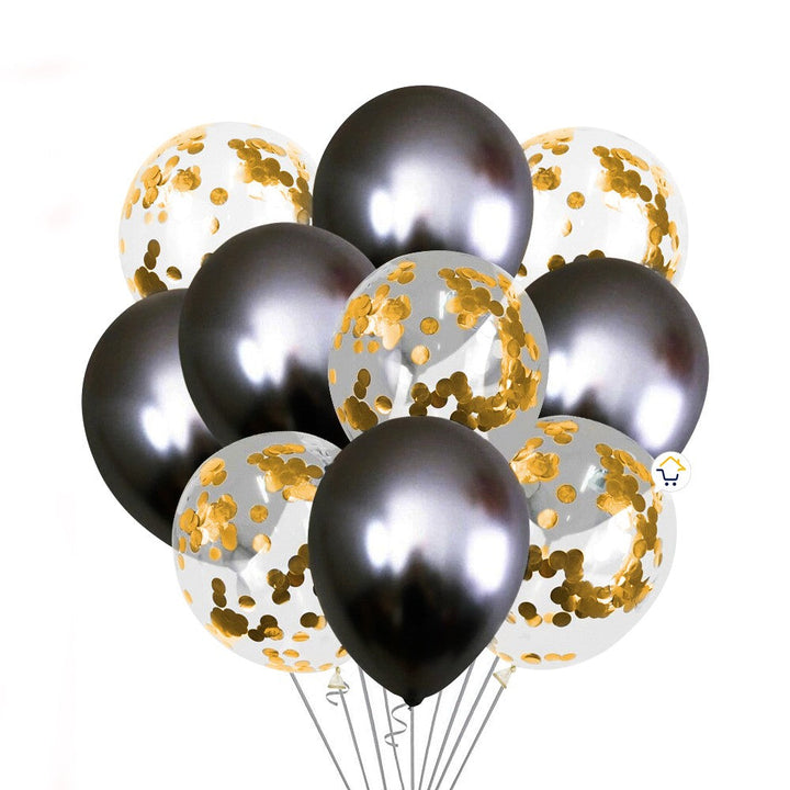 Kit Decoración Globos Confeti y Metalizados Fiesta 002