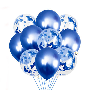 Kit Decoración Globos Confeti y Metalizados Fiesta 002