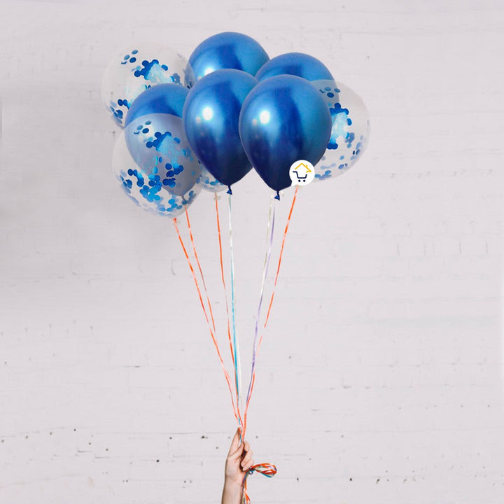 Kit Decoración Globos Confeti y Metalizados Fiesta 002