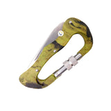 Navaja Mosquetón Multiusos Táctico Camping 5 en 1 Grande MNM01