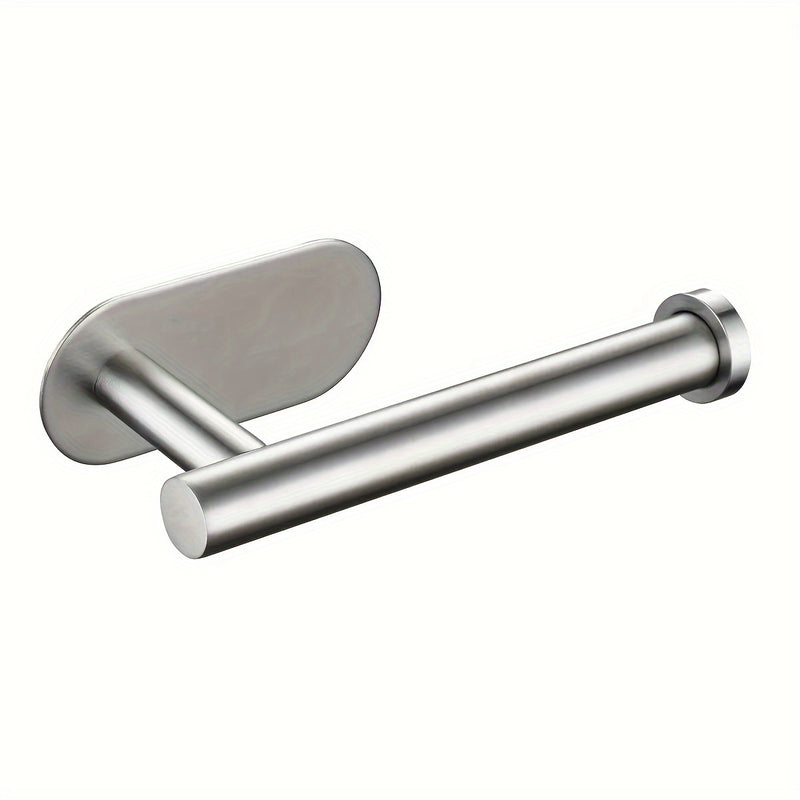 [Acero Inoxidable Negro Portarrollos] Portarrollos de Pared de Acero Inoxidable Negro - Estante de Almacenamiento de Película Adhesiva, Portarrollos de Papel Higiénico, Portaservilletas, Accesorio de Baño