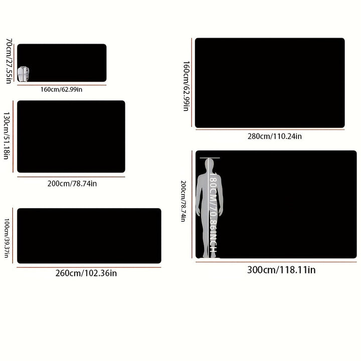 Alfombra de Peluche Camello, Tela Esponjosa Suave y Gruesa, Decoración Cómoda para Interiores | Duradera y Fácil de Limpiar | Adecuada para Sala de Estar, Dormitorio, etc. | Varios Tamaños Disponibles
