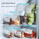 30 Bolsas de Congelador Reutilizables Transparentes, Impermeables y de Material PET, Esenciales para Organización en la Cocina, Fundas Herméticas para Frutas, Granos, Verduras y Carnes