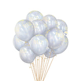 Globos Feliz Cumpleaños X12 Decoración Fiestas SMD12