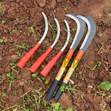 Tijeras de jardín de acero de manganeso de alta resistencia con una sola hoja - Hojas afiladas duraderas y de larga duración para césped, jardinería, agricultura y paisajismo - Mango ergonómico con diseño de dragón para una corte eficiente y mantenimient