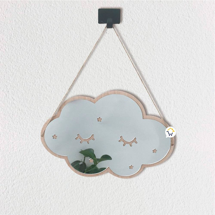 Espejo Acrílico Decorativo Marco Madera Niños JK180