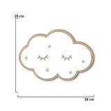 Espejo Acrílico Decorativo Marco Madera Niños JK180