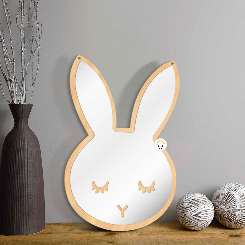 Espejo Acrílico Decorativo Marco Madera Niños JK180