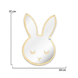 Espejo Acrílico Decorativo Marco Madera Niños JK180