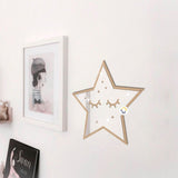 Espejo Acrílico Decorativo Marco Madera Niños JK180