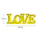 Lámpara Decorativa 3D Luz Led Letra Love Hogar Romántico RF 195