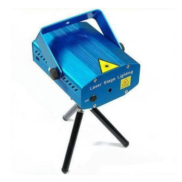 Proyector Luz Laser Audio Rítmica Multi Punto - Figuras de Navidad Discotecas Bar 1674