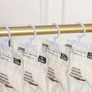 Bolsa Absorbente de Humedad Montada en la Pared, Bolsa Absorbente de Humedad y Anti-moho para Deshumidificación, Desecante, Anti-moho Adecuado para Armarios y Guardarropas - Bolsa de Deshumidificación Reutilizable Adecuada para Deshumidificación en Dormi