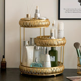 1 pieza Un estante de almacenamiento cosmético elegante y sencillo, con múltiples capas de gran capacidad separadas, conveniente para sacar, resistente y duradero, adecuado para baño, inodoro, vestidor, ahorrar espacio, mantener la encimera limpia