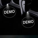 Luces de bienvenida de 2 puertas con proyección de logo estilo OEM, inspirado en el equipo original, proyección de logo en alta definición, fácil instalación - compatible universal para vehículos