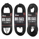 Cable para guitarra eléctrica de 6.5 mm (1/4''), cable mono blindado sin ruido para bajo, piano digital y batería, cable de audio de cobre puro macho a macho, para instrumentos musicales electrónicos, conexión a amplificadores de audio