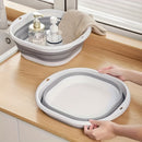 1pc Bañera de Pies Plegable, Bañera de Plástico Portátil para Remojo de Pies en Casa, Lavabo Multiusos