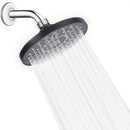 Cabezal de ducha ajustable con articulación de bola giratoria - Alta presión, bajo flujo y alivio de presión para una experiencia de ducha relajante, acabado pulido, montaje en pared, plástico duradero, no necesita electricidad, cabezal de ducha para bañ