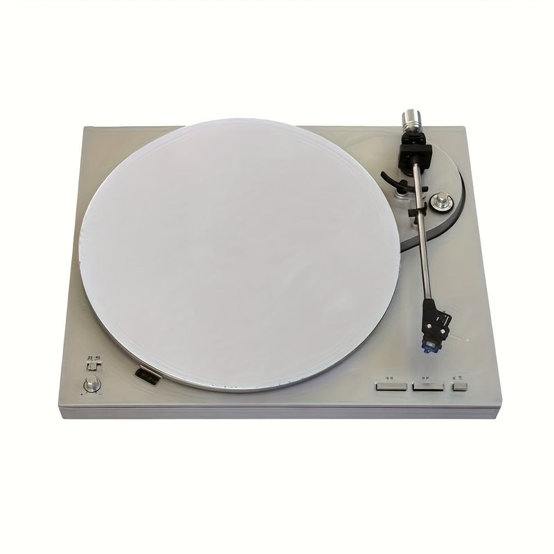 1 pieza de tapete de disco para giradiscos, nuevo tapete de color sólido impreso digital con suela antideslizante para discos de vinilo.