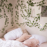 Enredadera Decorativa Larga X12 Follaje Artificial Decoración Hogar Jardín 00642