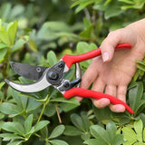 Tijeras de poda profesionales de acero al carbono de 8,5 pulgadas, tijeras de poda de mano de alta resistencia, herramientas de tijeras de jardinería, operación manual moderna, no requiere electricidad