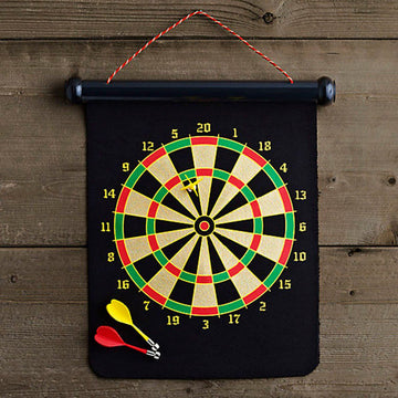 Tablero Dardos Plegable Diana Magnética Doble Cara HD816