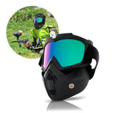 Careta Paintball Máscara Airsoft Motocross Protección NA535