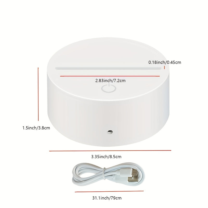 1pc Luz Nocturna LED 3D de Messi - Estrella del Fútbol Verde para Escritorio con Control Gráfico, Alimentada por USB, Interruptor Táctil, Diseño de Trofeo Mate, Perfecta para Aficionados y Entusiastas Deportivos