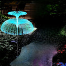 1/2/3/4-Pack Luces Solares de Medusa para Senderos - Luces Solares Automáticas con Ciclo, Decoración Exterior/Interior para Patio, Césped, Pasillo o Piscina - Iluminación Energeticamente Eficiente y Fácil Instalación (Disponibles en 1, 2, 3 o 4 Paquetes)