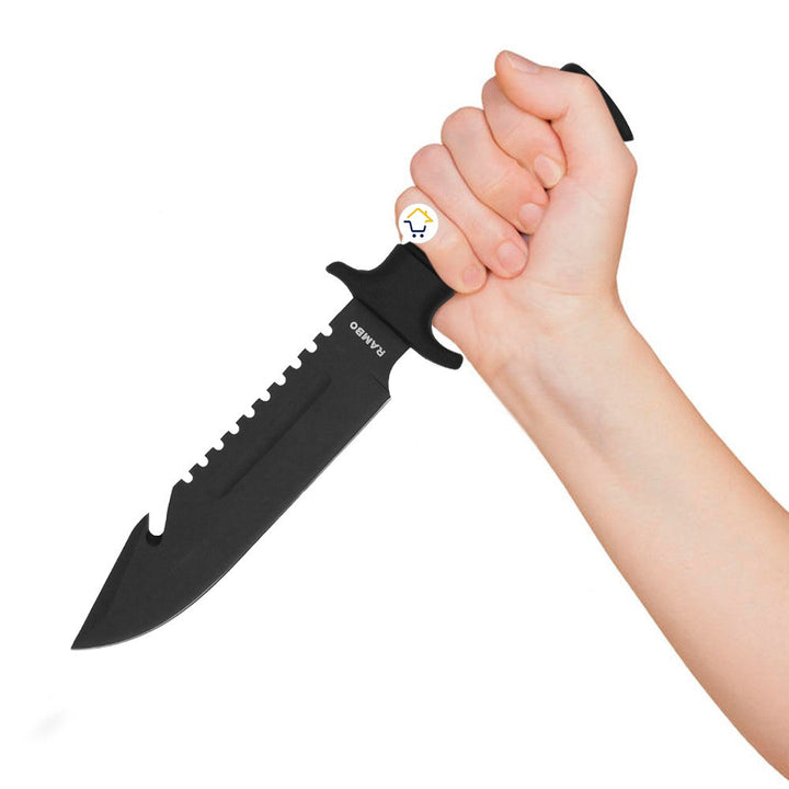 Cuchillo Táctico Camping Supervivencia Pesca Rambo NA287