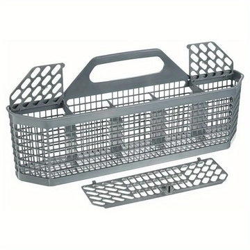 Cesta de reemplazo para lavavajillas - Organizador de cocina de plástico duradero con agujeros de ventilación, diseño que ahorra espacio para almacenamiento de lavavajillas y utensilios, accesorio de fácil acceso para cocinas modernas, organizador de lav