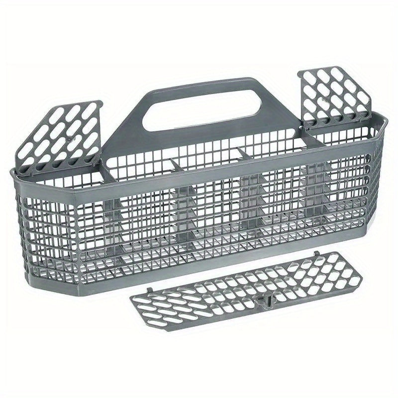 Cesta de reemplazo para lavavajillas - Organizador de cocina de plástico duradero con agujeros de ventilación, diseño que ahorra espacio para almacenamiento de lavavajillas y utensilios, accesorio de fácil acceso para cocinas modernas, organizador de lav